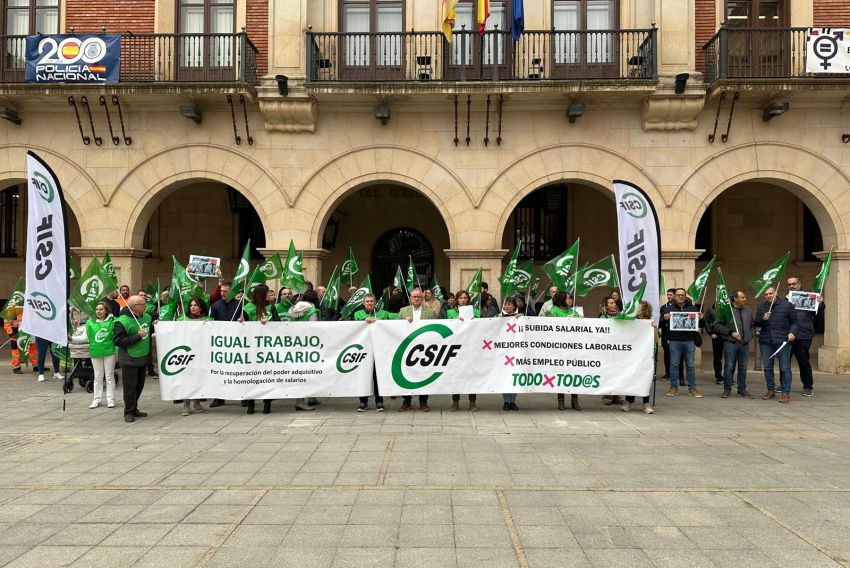 CSIF se moviliza en defensa de Muface  y para mejorar las condiciones laborales