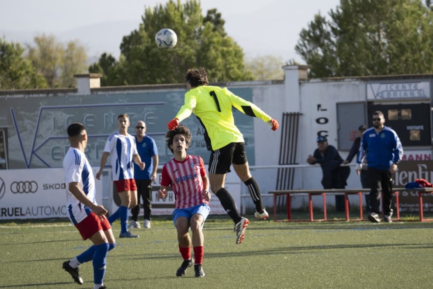 Las lesiones frenan al Atlético Teruel, que no pudo superar al Escalerillas (0-1)