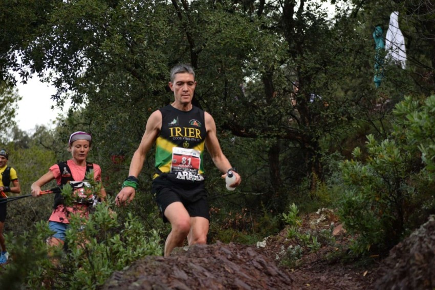 Javier Barea termina tercero en la categoría de veteranos de Skyrunning