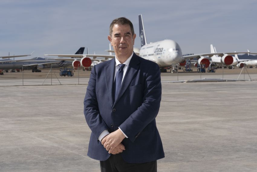 Alejandro Ibrahim, director del Aeropuerto de Teruel: 