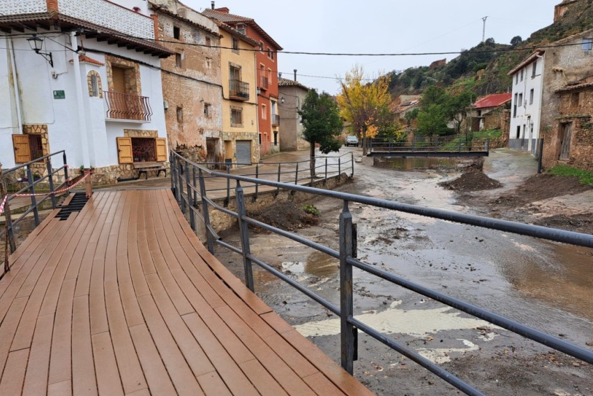 Montalbán, la Hoz de la Vieja y Olba tratan de recuperar la normalidad un mes después de la dana