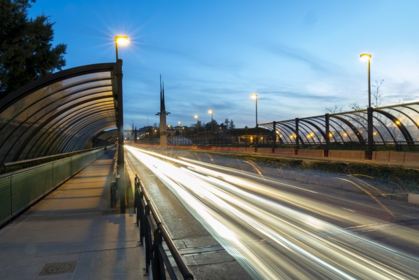 Mamparas en los viaductos