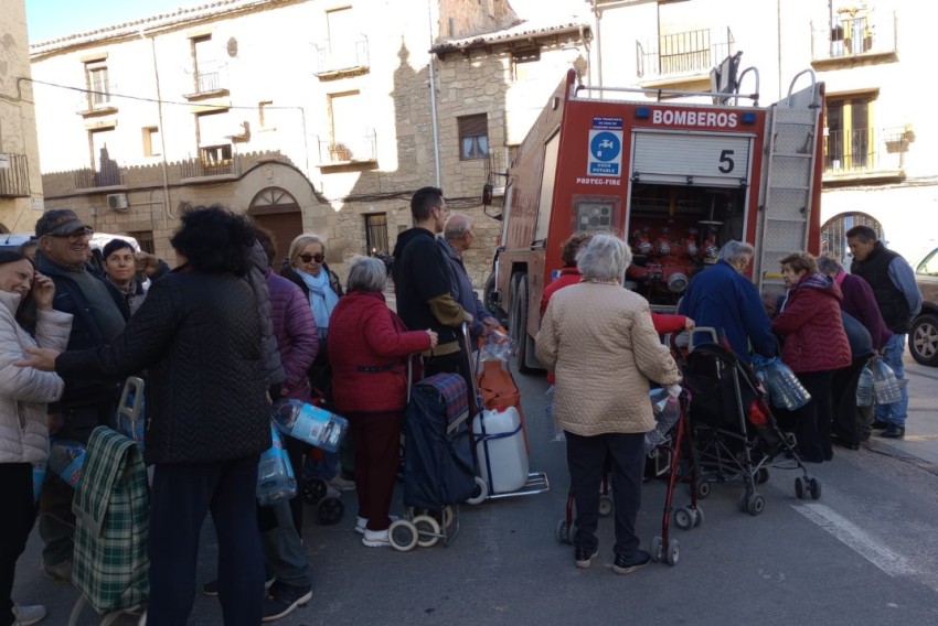 Valdealgorfa y La Codoñera siguen con agua no apta, mientras Torrevelilla recupera la normalidad