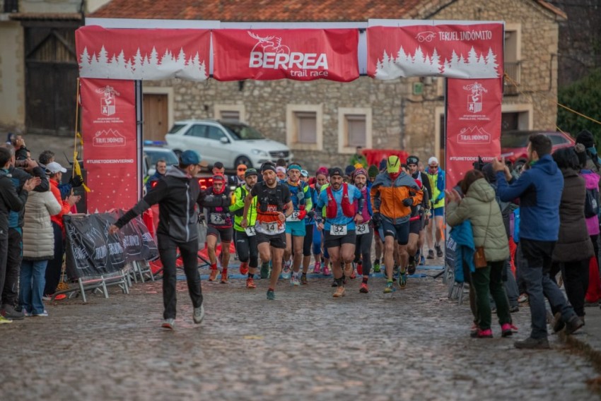 Vicent Pamblanco y Chelo Velasco reinan en la sexta Berrea Trail Race