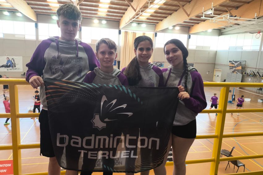 Gran fin de semana para el Bádminton Teruel en Alfajarín