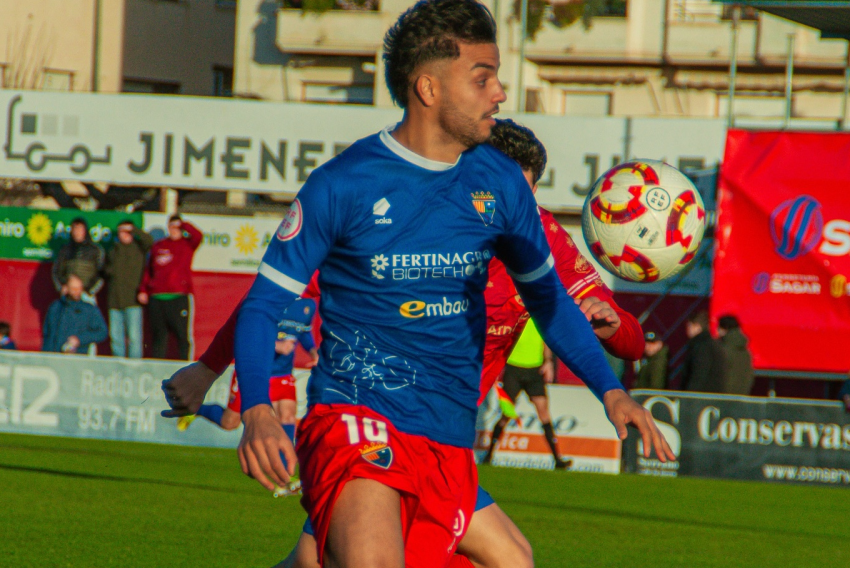 El CD Teruel termina la primera vuelta perdiendo en Calahorra (2-0)