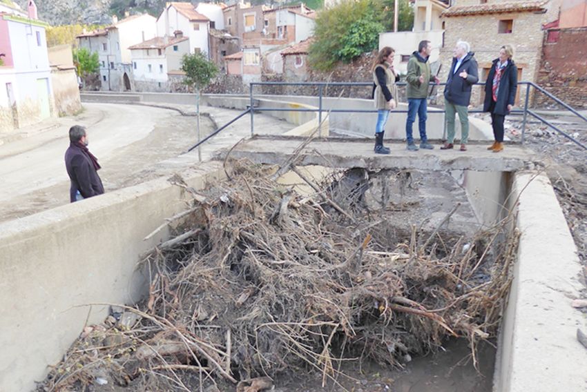 El Gobierno de Aragón aprueba varias actuaciones para hacer frente a los daños causados por las danas