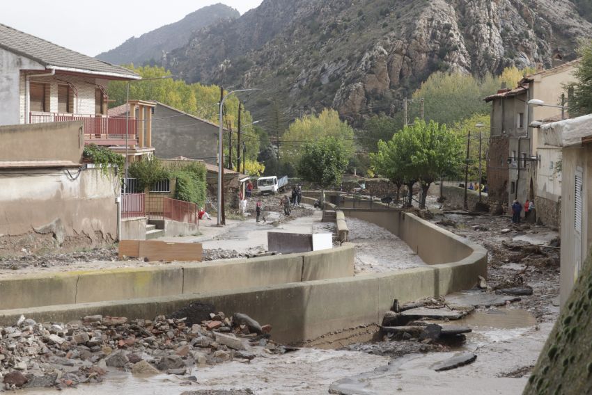 Montalbán ya ha derribado dos casas afectadas por la dana y prevé tirar cuatro inmuebles más