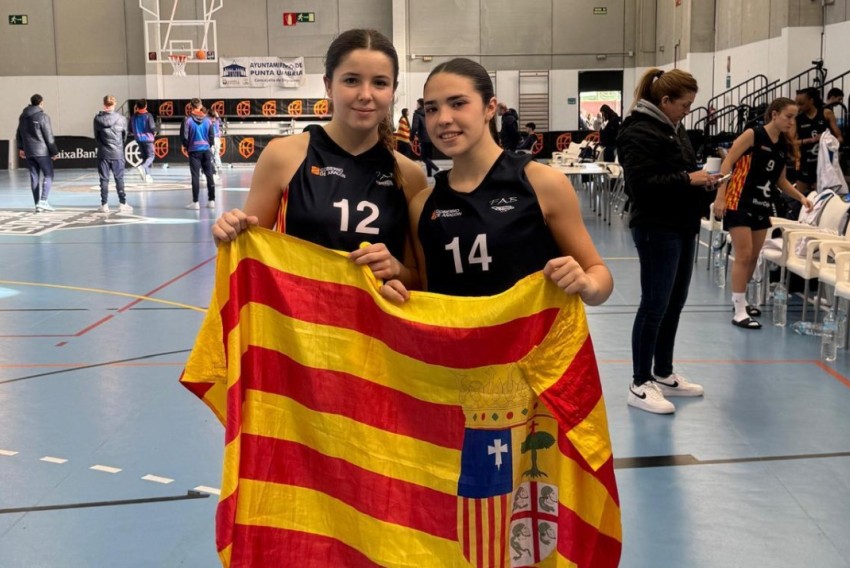 Nieves Lapuente y Carla Calvo quedan quintas con Aragón