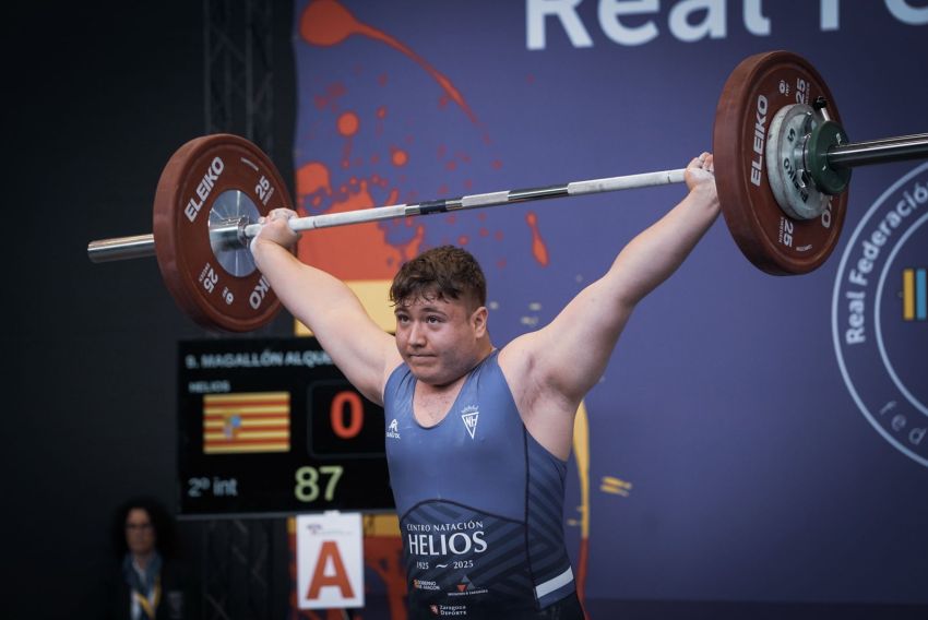 Carlos Magallón, campeón de España Sub-15 de halterofilia: “Mi reto para este 2025 sería ir al Campeonato de Europa sub-17”