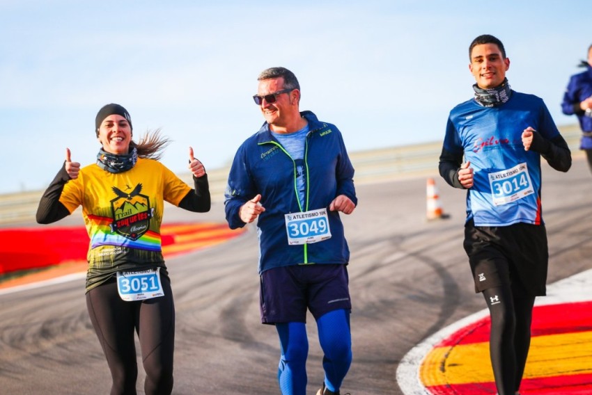 Solidaridad y deporte reinan  en el cierre de  La Invernal 2025 en Motorland