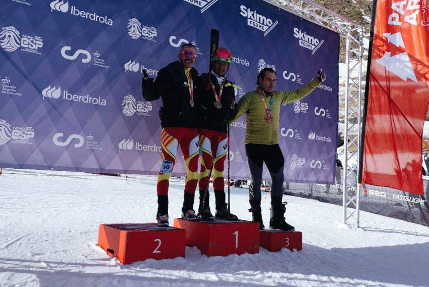 Jorge Catalán repite podio en la Copa de España de Montaña, en Andorra