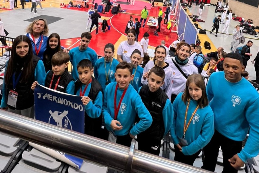 Éxitos turolenses en el Open de Aragón de Combate y Técnica en Taekwondo