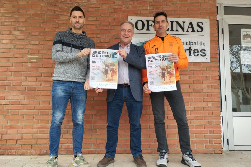 Club Atletismo Mudéjar calienta músculo de cara a la XIV edición de la 10K y 5K Ciudad de Teruel