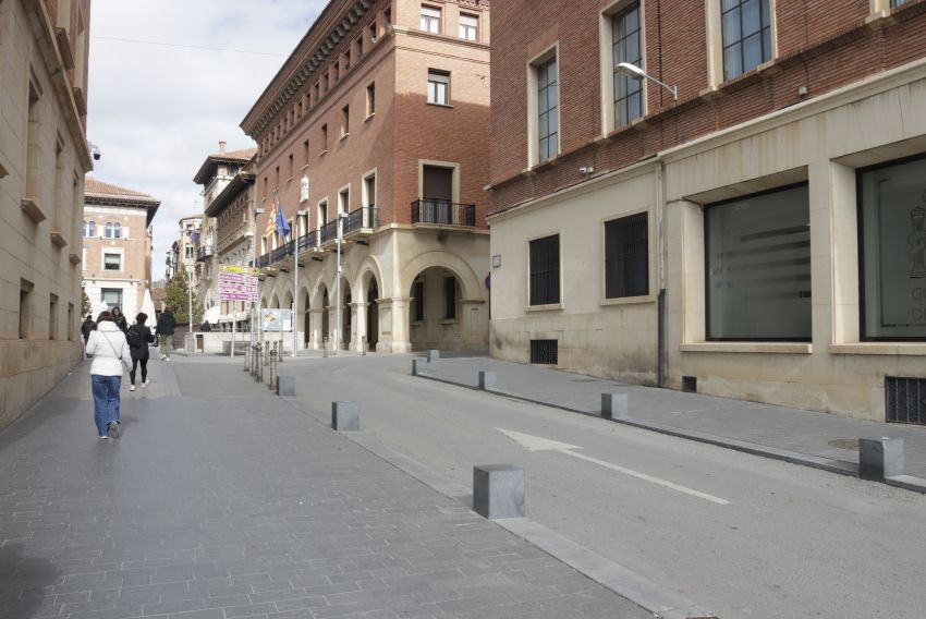 Teruel avanza en la peatonalización del Centro, que será una realidad al final de año