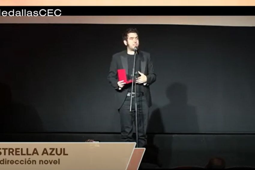 Javier Macipe, Mejor Director Novel en las Medallas del Círculo de Escritores de Cine