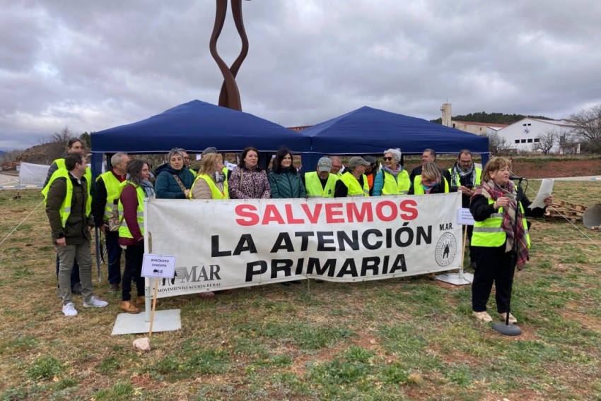 El PSOE apoya la movilización por la Atención Primaria del Movimiento de Acción rural y denuncia 