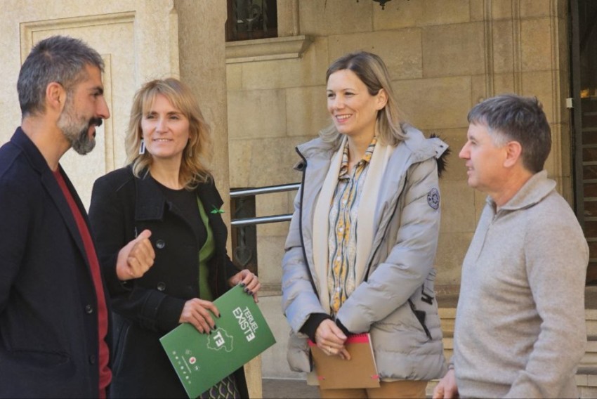 Teruel Existe defenderá en la DPT la instalación de un puerto seco de la Autoridad Portuaria de Valencia en Teruel