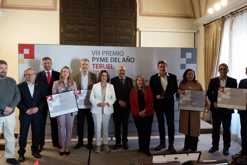 Banco Santander y Cámara de Teruel lanzan la novena edición del Premio Pyme del Año