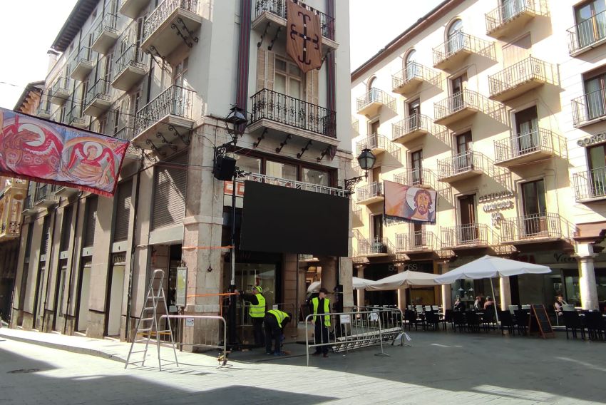 Teatro en vivo y tecnología conviven para revivir la leyenda de los Amantes en las calles de Teruel