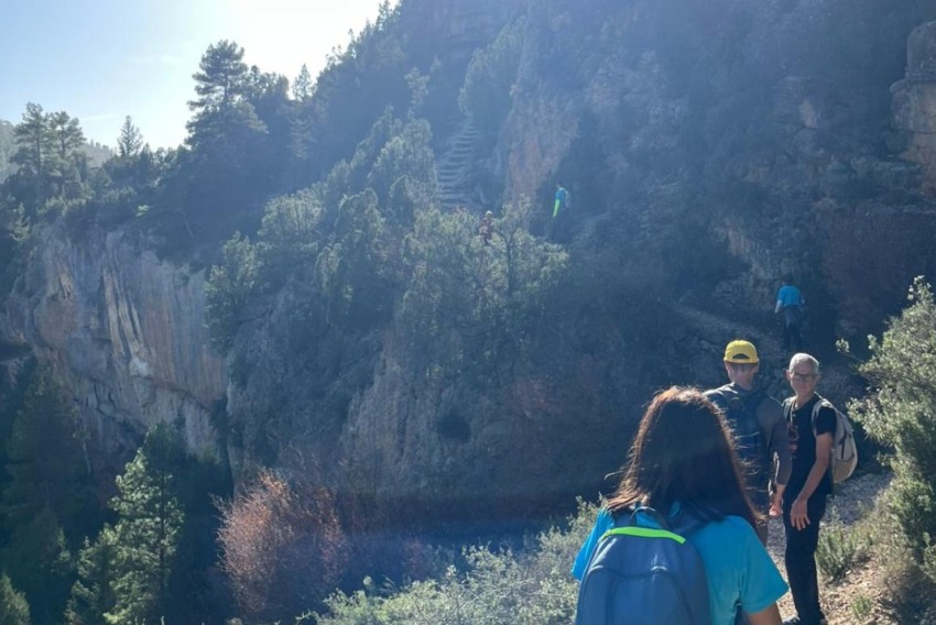 El sendero turístico se ha convertido en el “motor económico” para El Cuervo