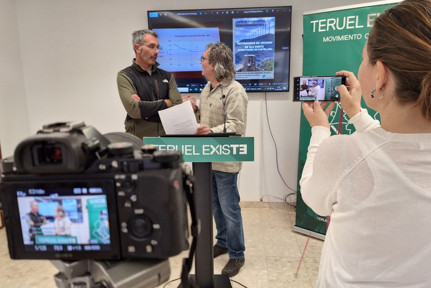 El movimiento ciudadano Teruel Existe convoca a una jornada contra las macro renovables