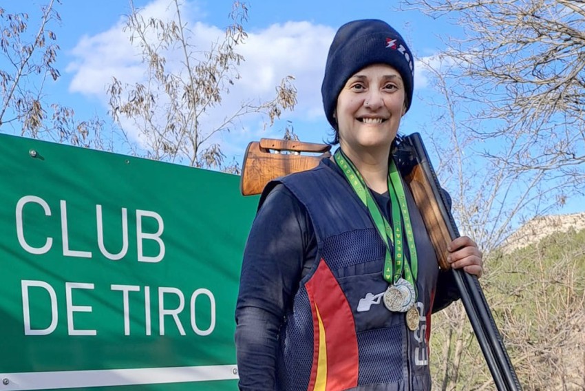 La tiradora internacional turolense, Judit Gimeno, participará en  los recorridos de caza de Captur