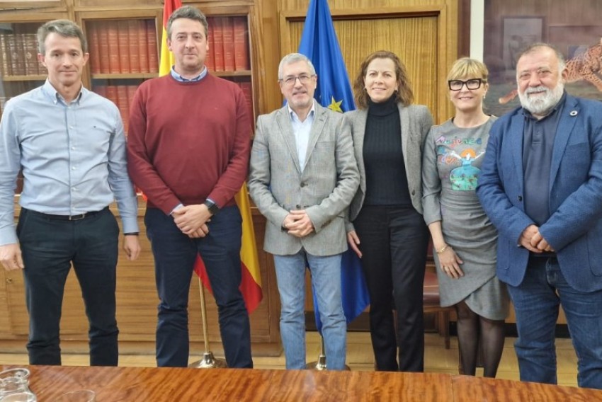 Els Ports y el Maestrazgo de Teruel analizan con el secretario de Estado de Agua la construcción de cuatro balsas para almacenar 1,2 hectómetros cúbicos