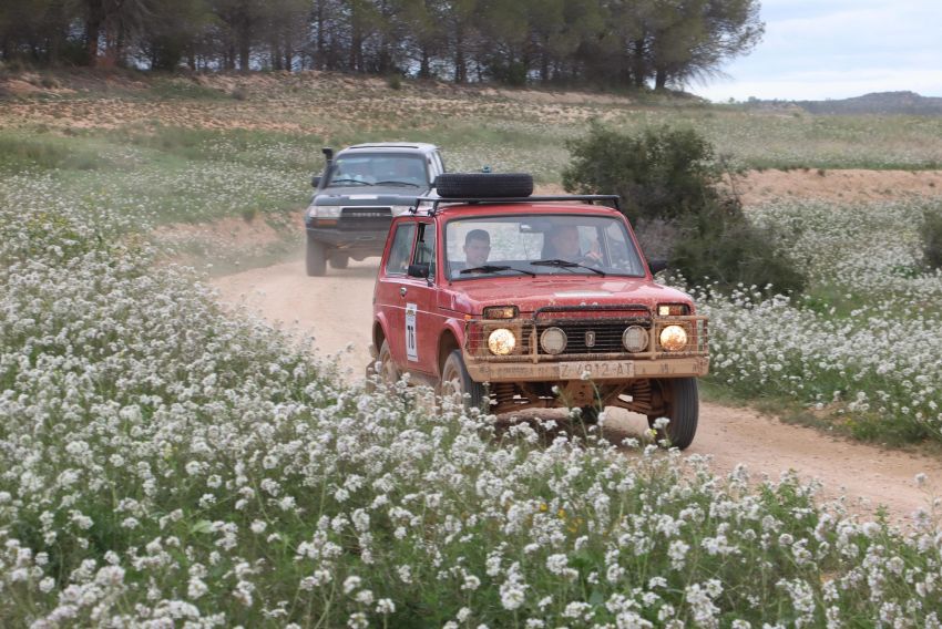 El Jeep de Vidaurreta y Unbe empieza líder el Autoclassic Ciudad de Alcañiz