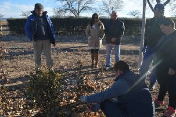 Diez municipios de la comarca Comunidad de Teruel aprenden a mantener y tener bonitos sus parques y jardines