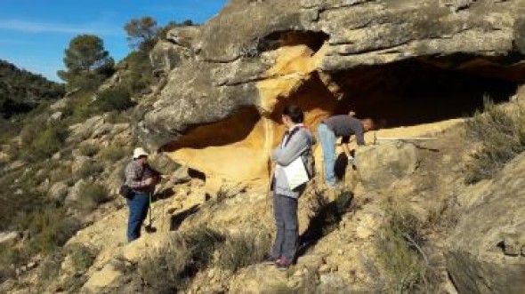 Termina el cerramiento de los tres abrigos de pinturas rupestres de Alcañiz