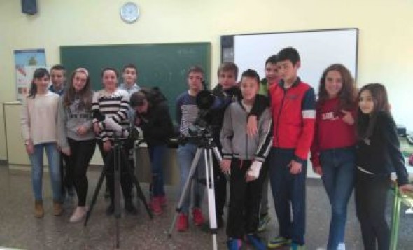 El IES Lobetano de Albarracín trabaja la astronomía con un proyecto interdisciplinar
