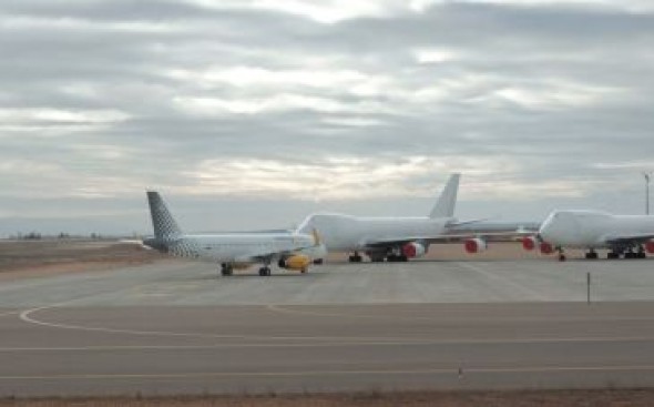 El Aeropuerto de Teruel concluye 2017 con un nuevo récord de operaciones