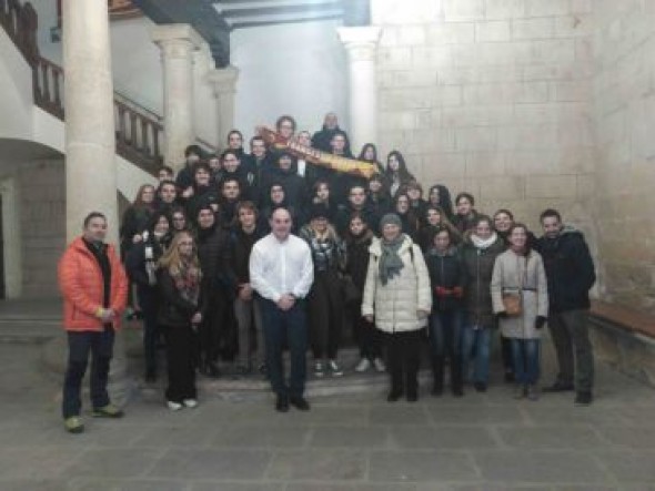 32 alumnos del Conservatorio de Roma visitan Alcañiz