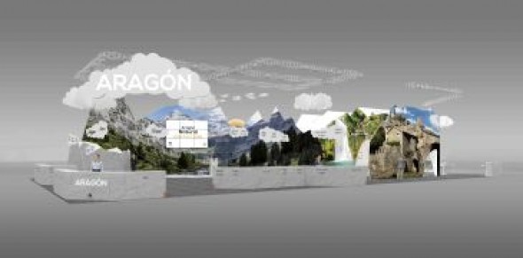 Aragón acude a Fitur 2018 con el Valle de los cinco sentidos, que da protagonismo a naturaleza y gastronomía