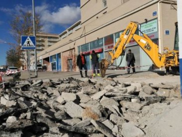 Alcañiz destinó 600.000 euros en 2017 para la reparación de vías urbanas y caminos