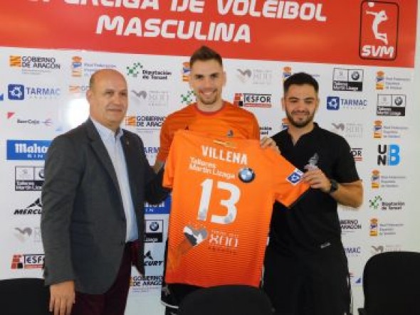 Andres Villena se suma a la plantilla del CV Teruel