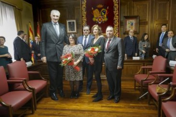 Térvalis, el grupo hostelero El Milagro y el exjugador de baloncesto Fernando Romay reciben la medalla de los Amantes de Teruel