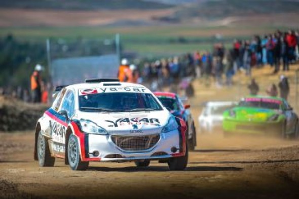 Perfecto Calviño se impone en División I en el arranque del Campeonato de España de Autocross en Motorland