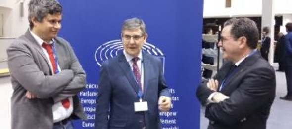 Guillén, en Bruselas: “El Gobierno de Aragón ha invertido en banda ancha porque es clave para luchar contra la despoblación”