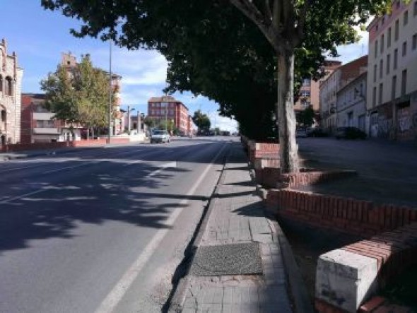 El Ayuntamiento de Teruel inicia el ajardinamiento de la ronda Dámaso Torán