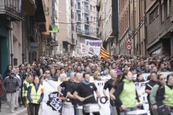 La Iglesia y los empresarios se adhieren a la movilización de ¡Salvemos Teruel!