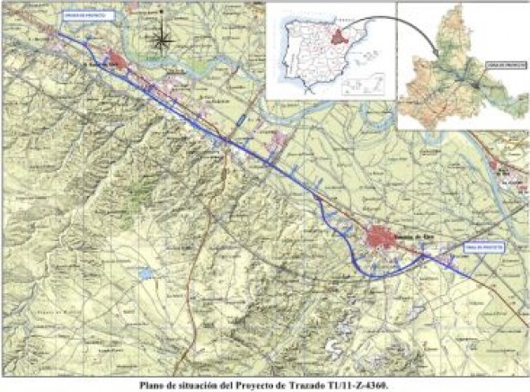 Fomento aprueba el proyecto de trazado del tramo El Burgo de Ebro- Fuentes de Ebro de la autovía A-68