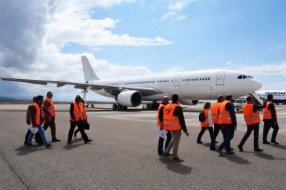 La Plataforma Aeroportuaria de Teruel duplica sus operaciones y eleva su posicionamiento en la industria aeroespacial