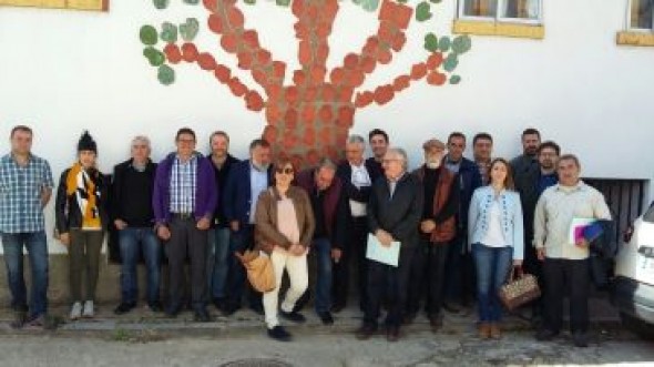 La DGA retira los árboles caídos en el Jiloca y la Sierra de Albarracín