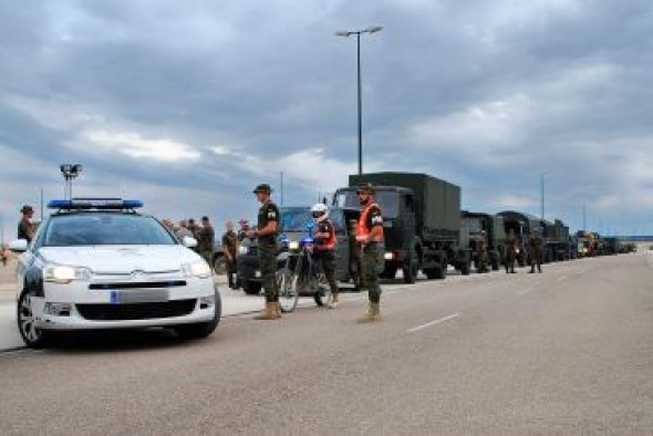 El Aeropuerto de Teruel será el miércoles escenario de maniobras de la Brigada Logística