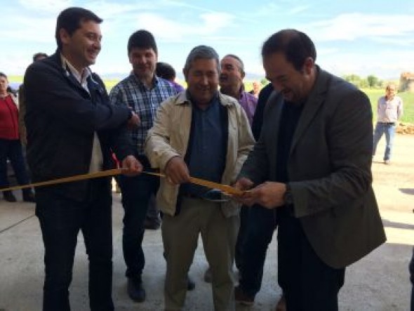 El presidente de la Diputación de Teruel inaugura la Feria de Torralba de los Sisones