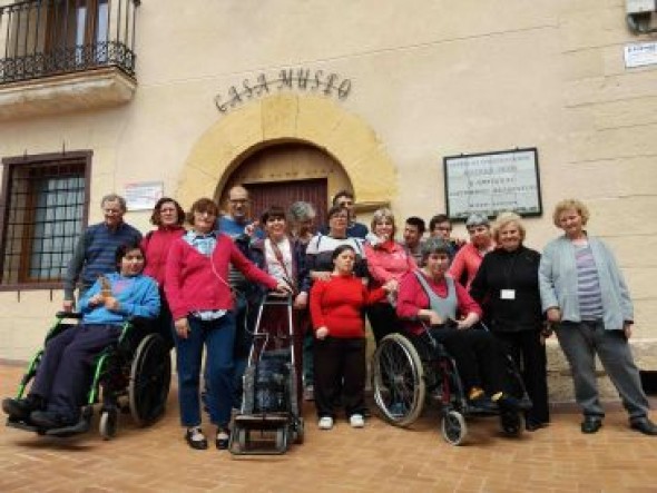 Los usuarios de Atadi visitan con gran interés el Museo de Gargallo