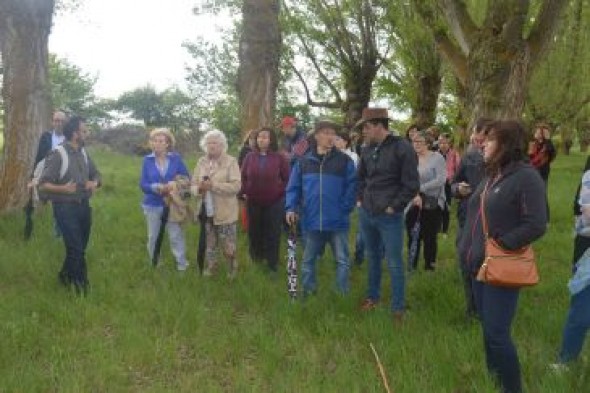 Los empresarios turisticos conocen el chopo cabecero de la mano de la Comarca Comunidad de Teruel