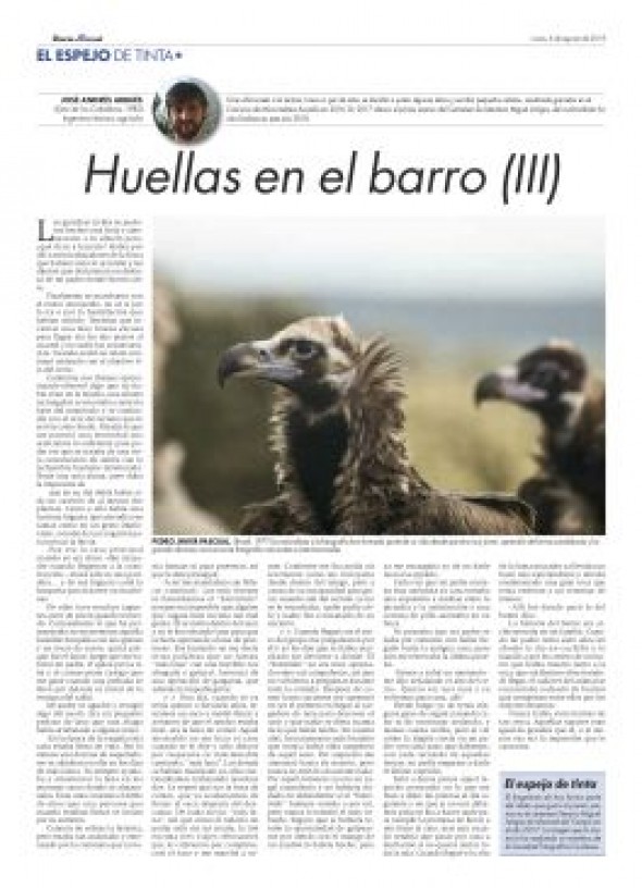 El Espejo de Tinta, los relatos del verano de DIARIO DE TERUEL. Huellas en el Barro (III), de José Andrés Arbués